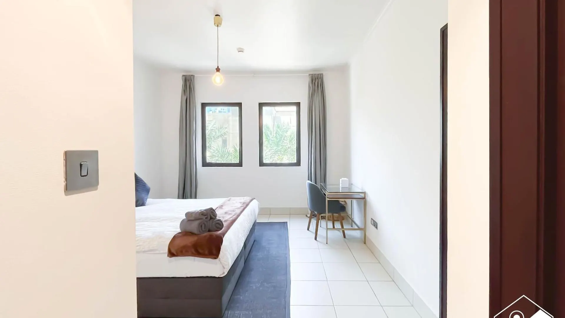 Luxury 2Bedroom With Terrace & Burj Khalifa View Dubaj