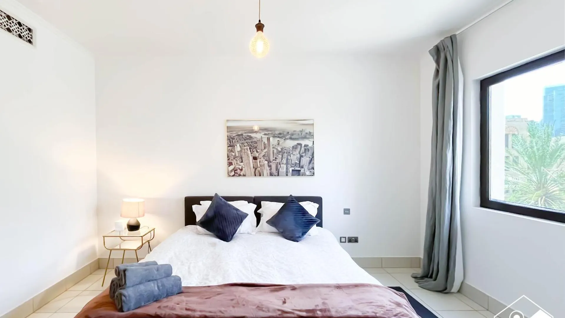 Luxury 2Bedroom With Terrace & Burj Khalifa View Dubaj Apartmán